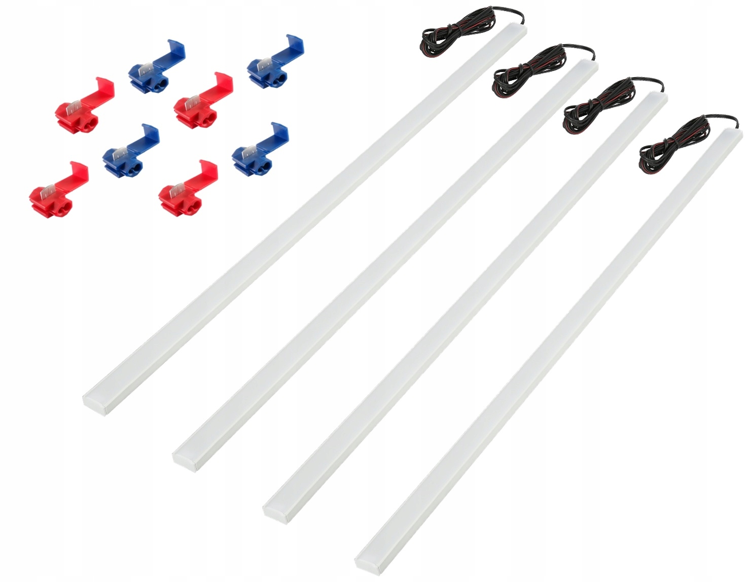 

Oświetlenie Led kabiny paki busa auta 4x50cm PL12