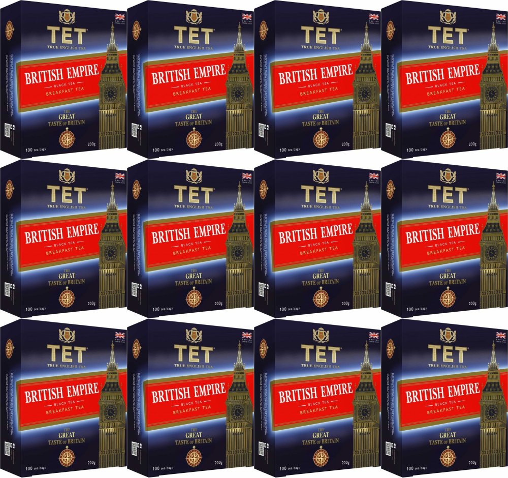 Tet herbata czarna British Empire 1200 torebek