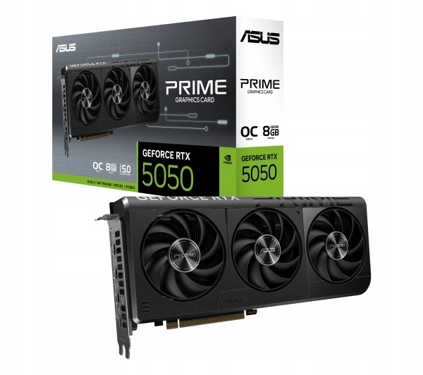 Karta graficzna Asus Prime GeForce Rtx 5050 Oc Edition 8GB GDDR6 128bit