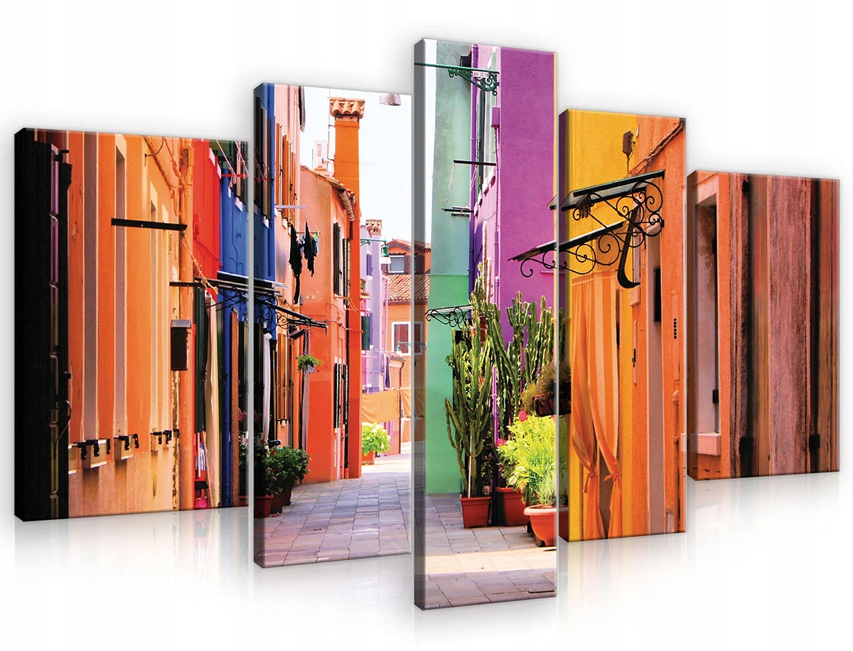 Obraz Na Plátne Canvas 170x100 Benátky Burano