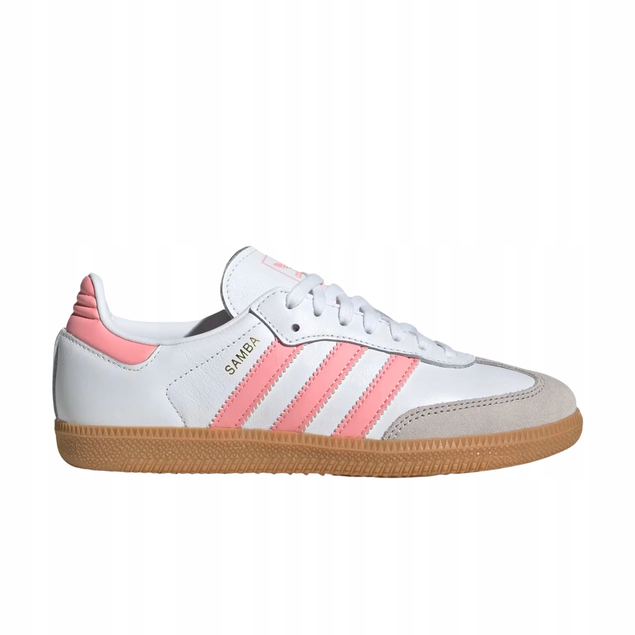 Adidas Samba Og J White Coral Pink Białe Różowe Sportowe JP5480 38