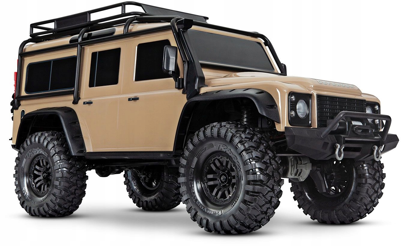Model trialowy TRAXXAS TRX-4 Land Rover Defender 4WD - Nowa wersja Clipless