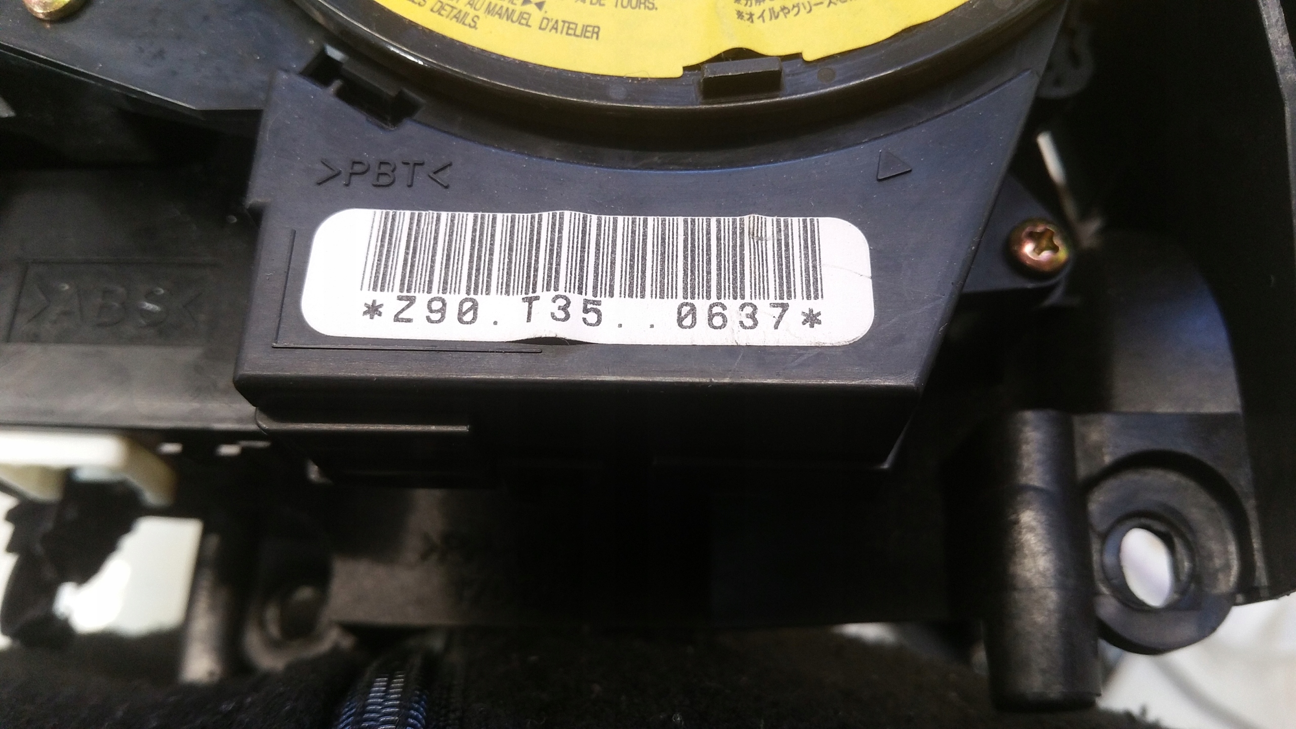commande levier commodo sous volant BP4L17D953 Mazda 3