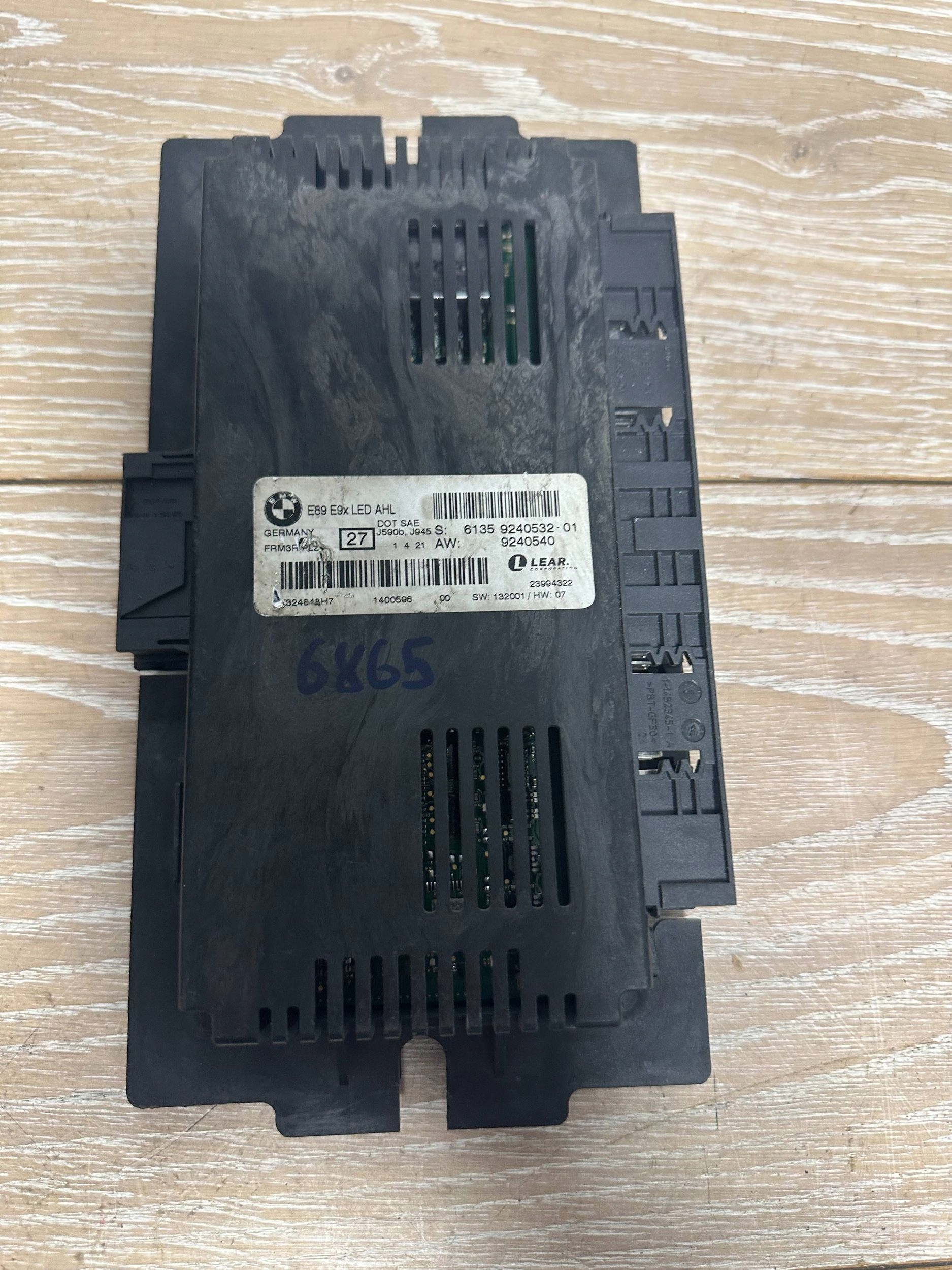 modulo luci (LCM) BMW Z4 E89 9240532