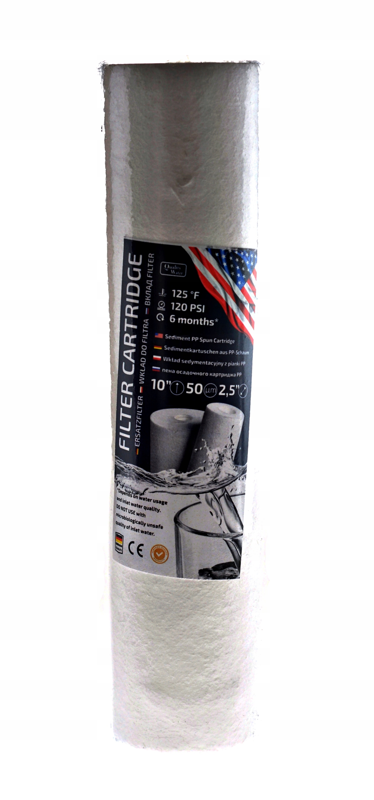 

Filtr Wkład 10'' Piankowy 50 Mikron Green Filter