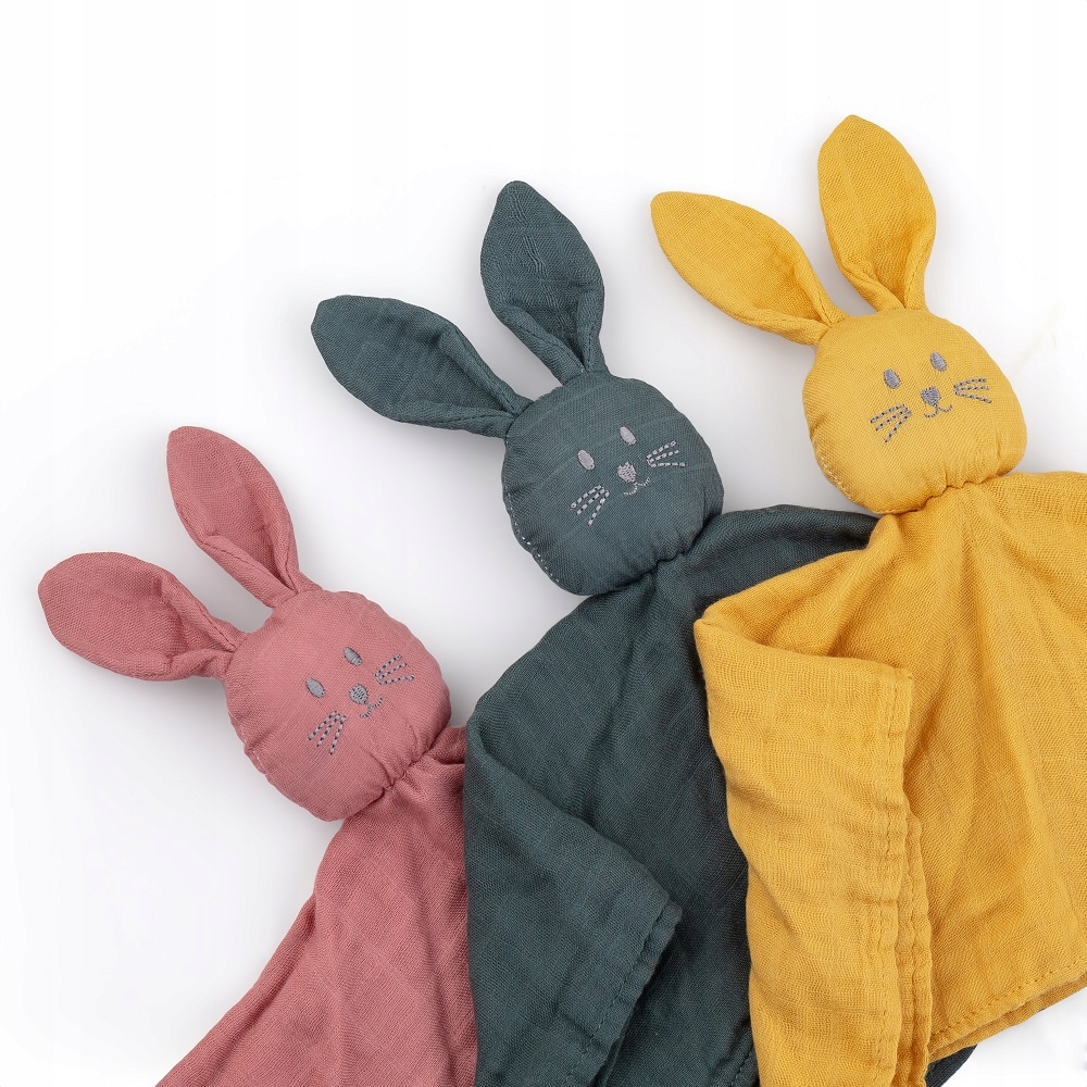 PETITE&MARS BAMBUSOWA MUŚLINOWA PRZYTULANKA DOUDOU HUGO DUSTY ROSE EAN (GTIN) 8596202005919