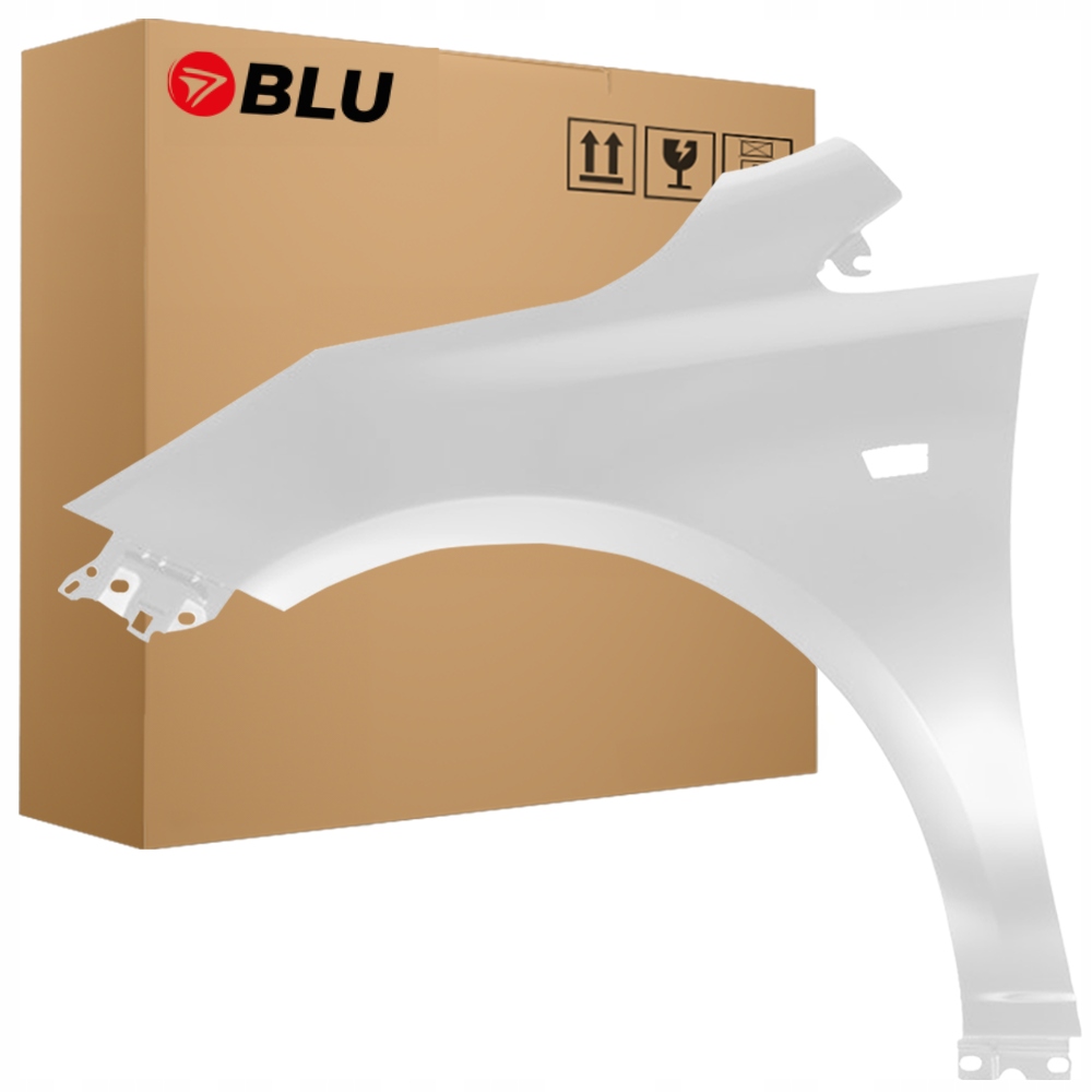 Blu Blatník Opel Corsa E Z40R levý bílý 15-19 přední SchneeWeiss