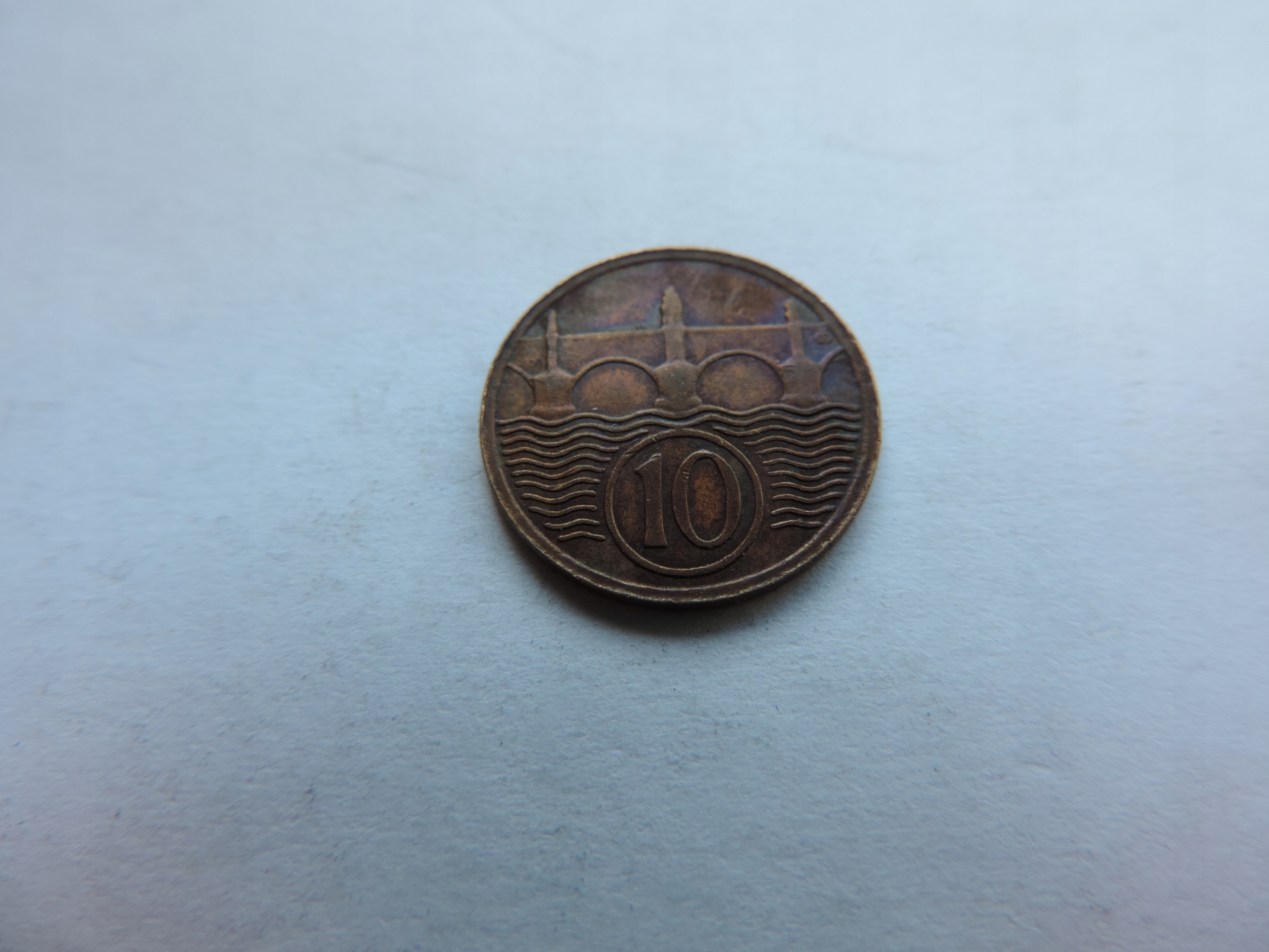 CZECHOSŁOWACJA 10 HALERZY 1925