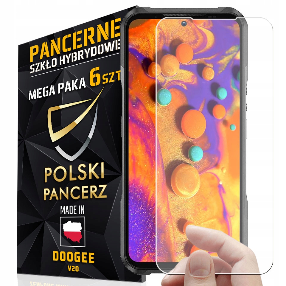 

6PACK Paka Szkło Do Doogee V20