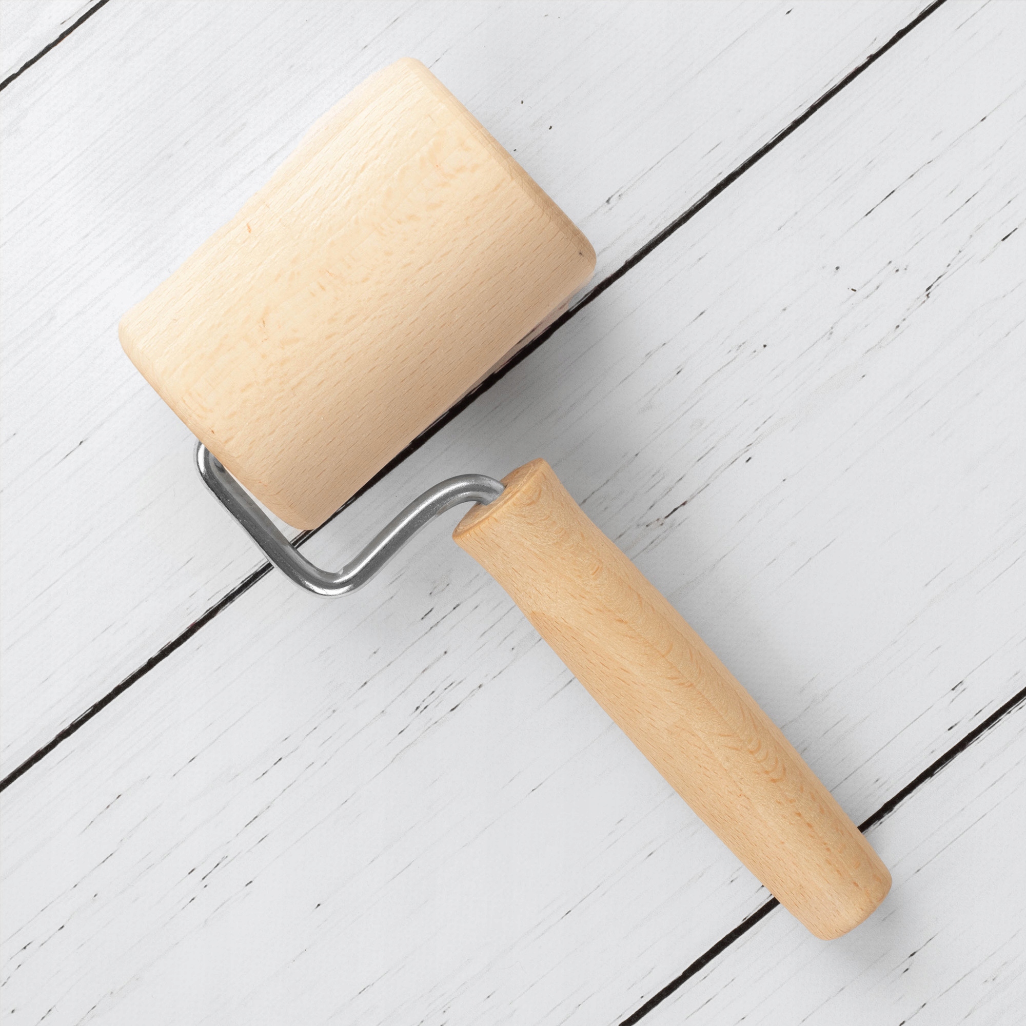 WAŁEK WAŁECZEK DO CIASTA KUCHENNY PIZZY RĄCZKĄ DREWNIANY RUCHOMY MAŁY Materiał drewno