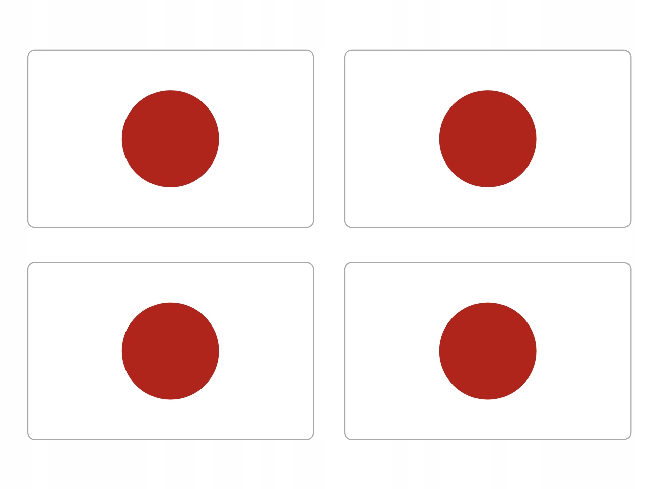 

Naklejki Flaga Japonia na auto moto rower 4szt