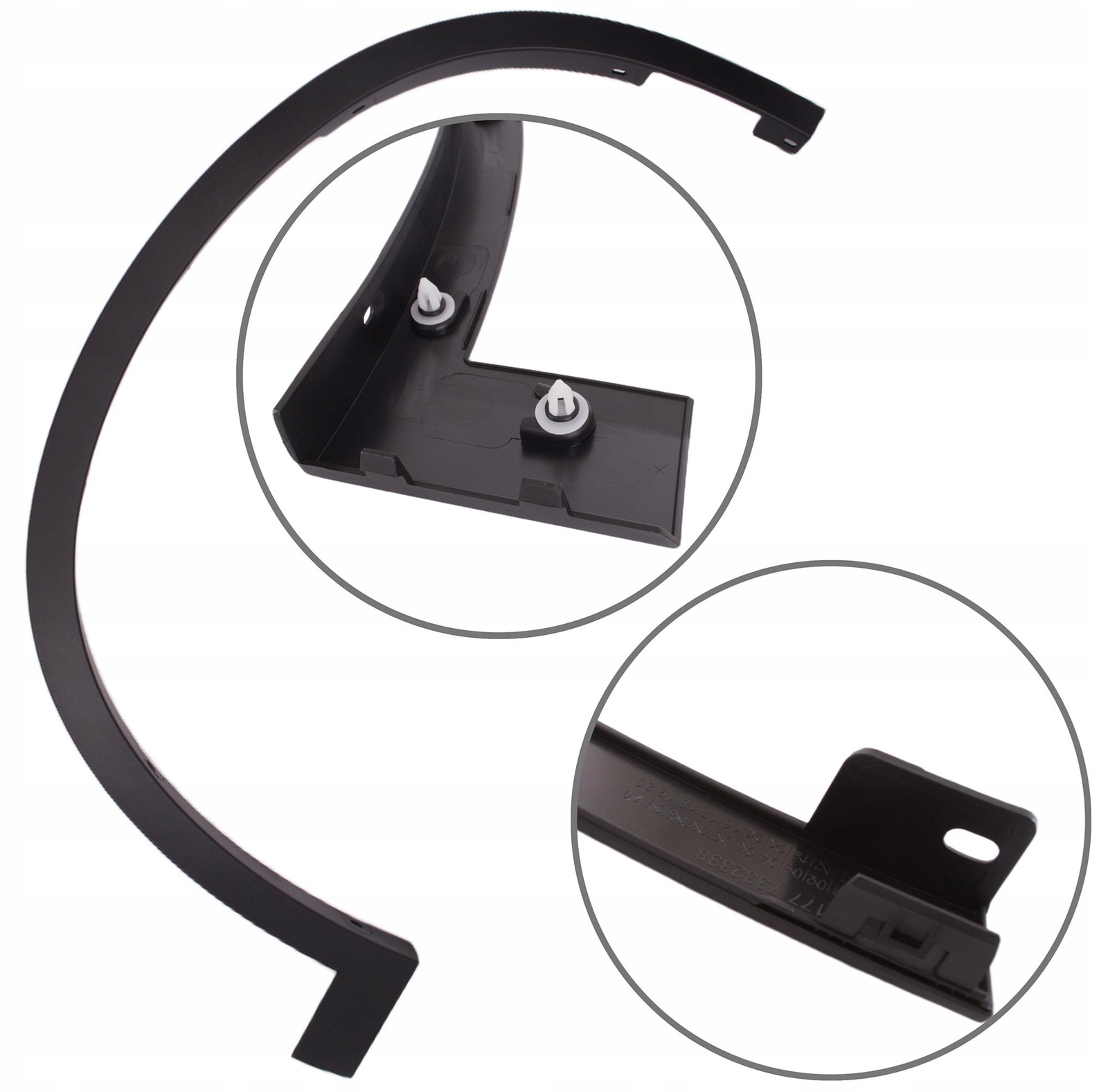 Lištová krytka blatníku pravá pro Bmw X1 F48 2014+ 51777332338