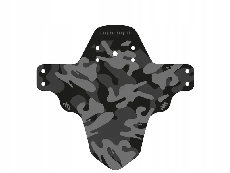 Przedni Błotnik Rowerowy 26 27.5 29 AMS - Czarny Camo