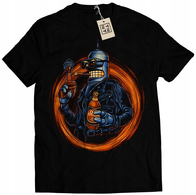 

Koszulka Futurama Bender Fry Serial Fan L