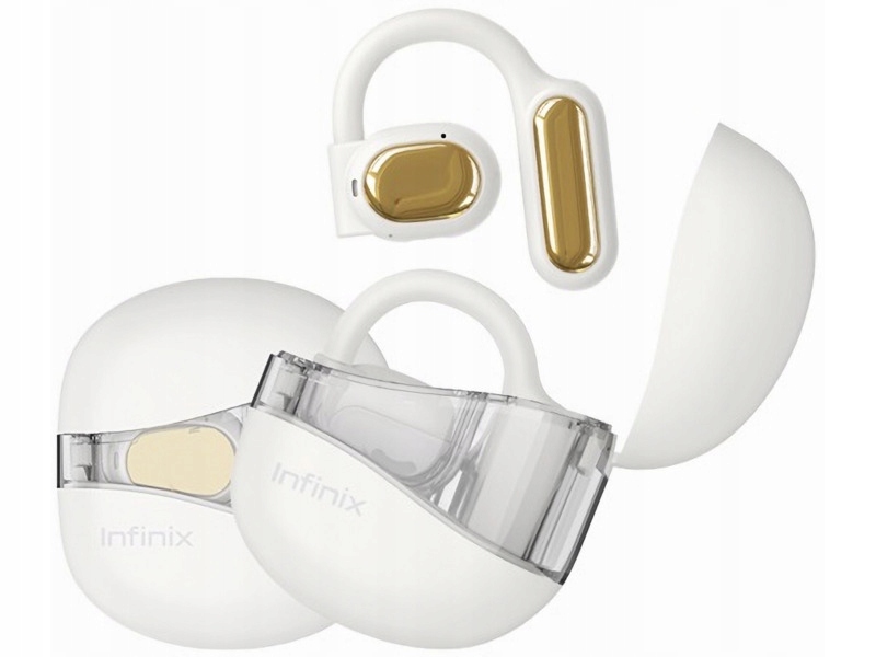 Słuchawki powietrzne Infinix XBuds 3 Loop XEOE01 Wodoodporne Biały