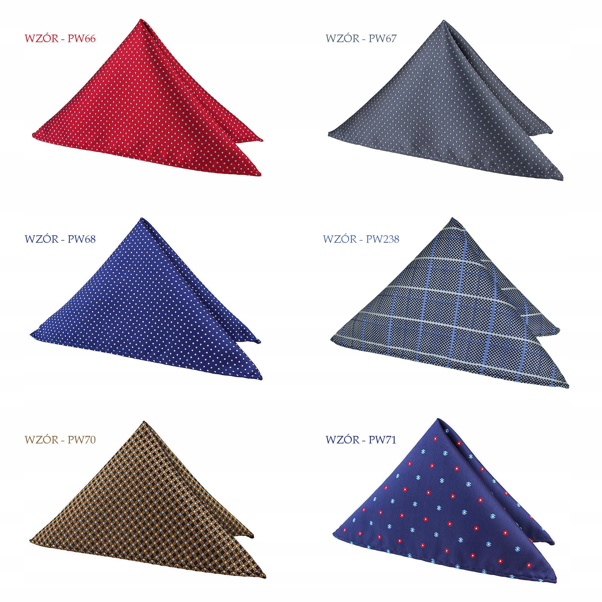 POSZETKA POSZETKI CHUSTECZKA WYPUSTKA DUŻO WZORÓW Obszycie maszynowe