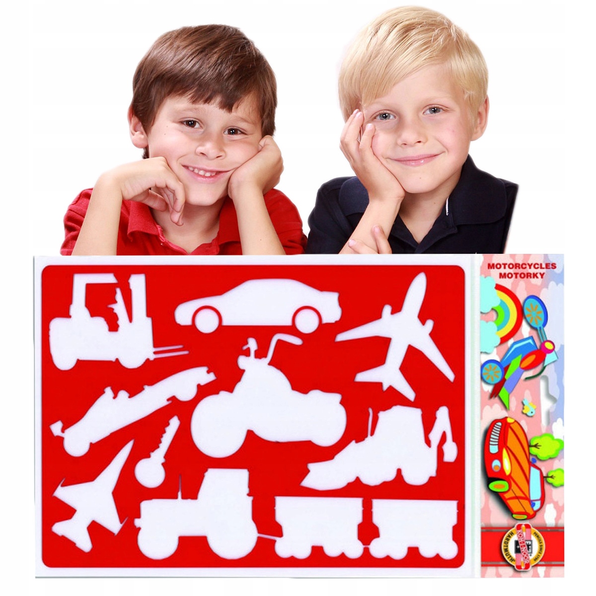 Szablon KOH-I-NOOR Pojazdy dla Dzieci do Rysowania Kod producenta Szablony Rysunkowe Dziecięce ŁADNE