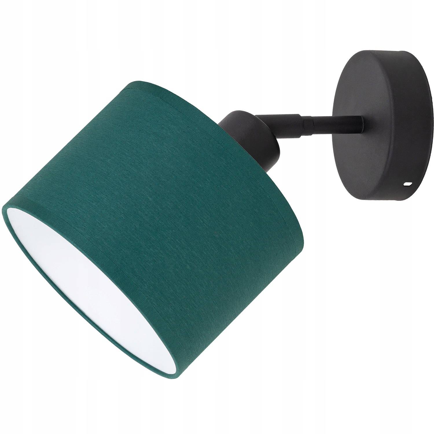 

Lampa Kinkiet Ścienny Abażur Tkanina Loft
