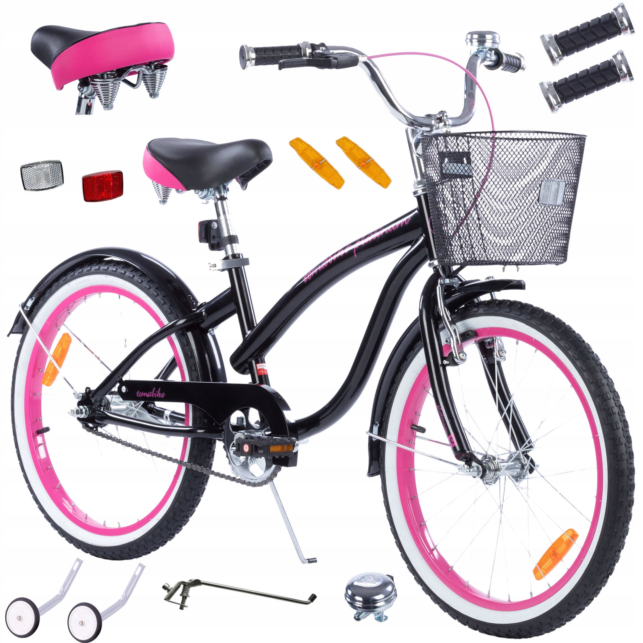 Polski rower rowerek Tomabike 20 cali XXL Kółka