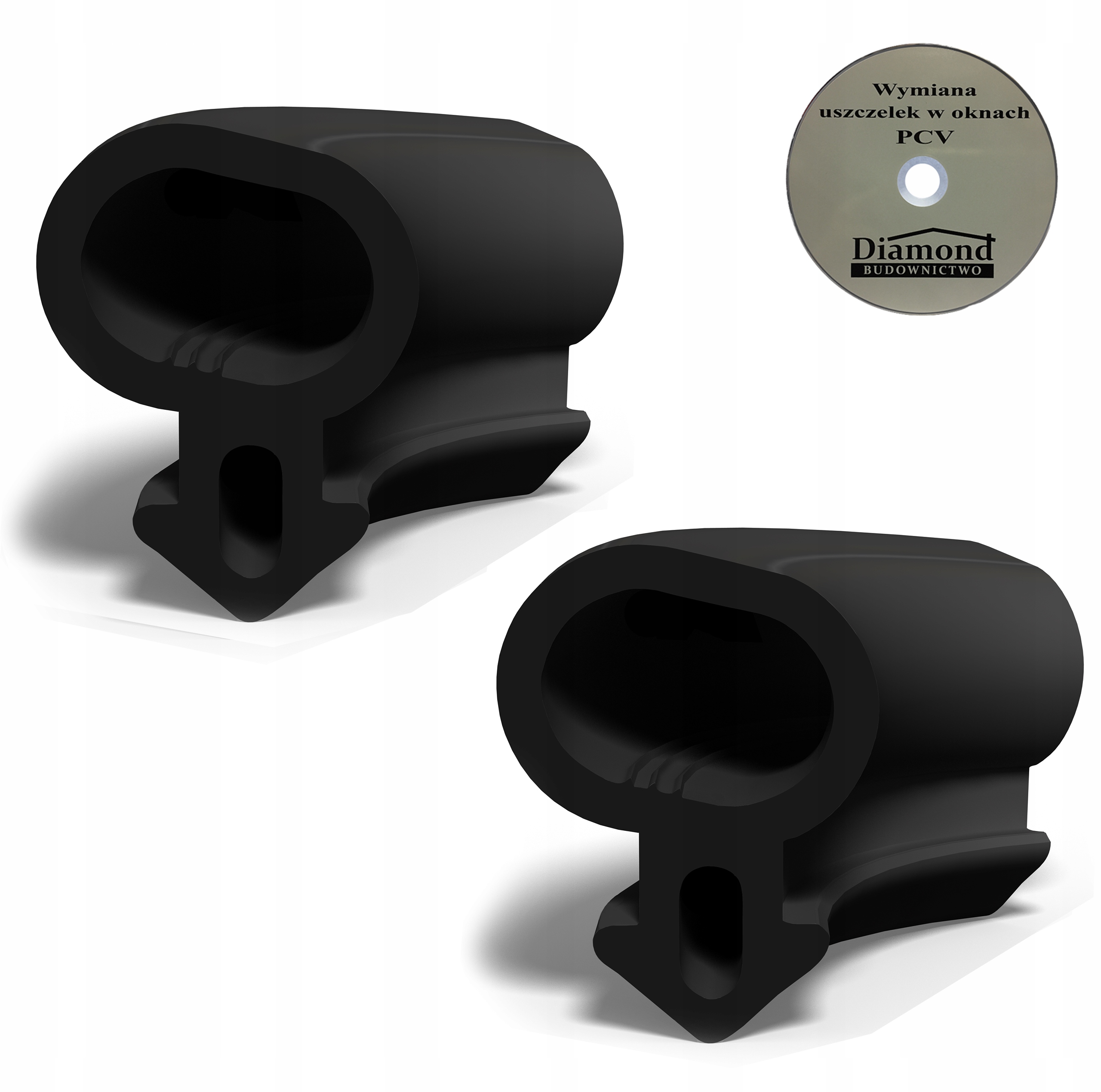 Uszczelka okienna uszczelki do okien okien PCV KP-1 PANORAMA KOMPLET 2m