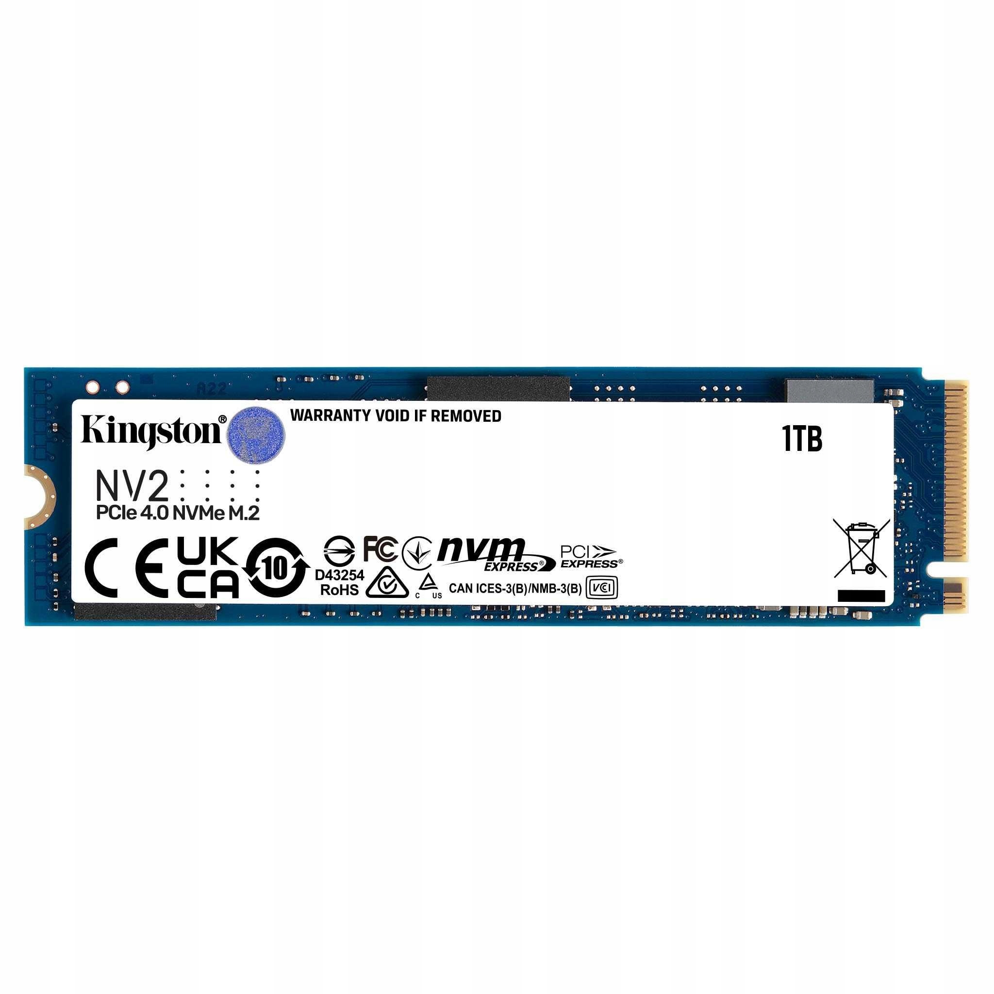 

Dysk Ssd Kingston NV2 1TB M.2 PCIe