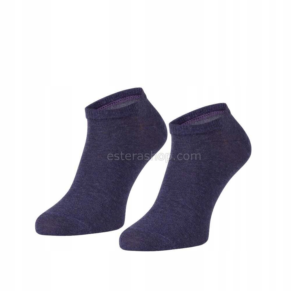 2 pary stopek z kaszmirem błękit i fiolet 43/46 Kod producenta 1416-43-46