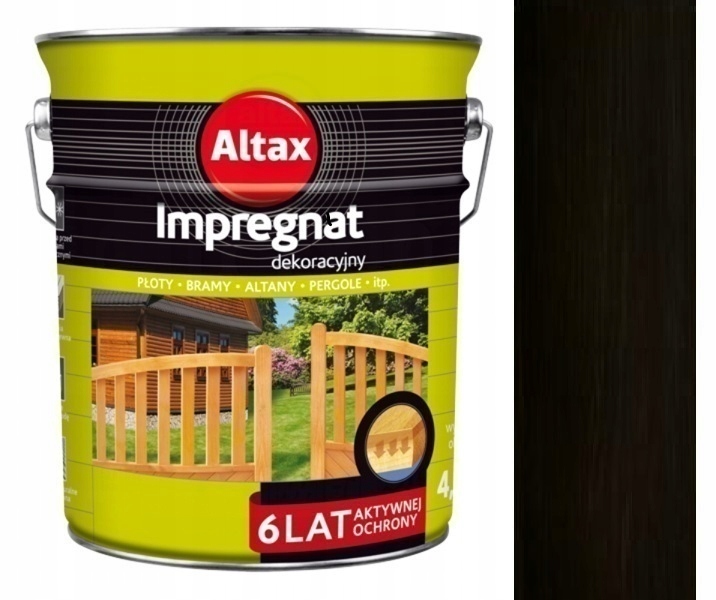 Altax Altaxin Impregnace Na Dřevo 4,5 L Ebenová