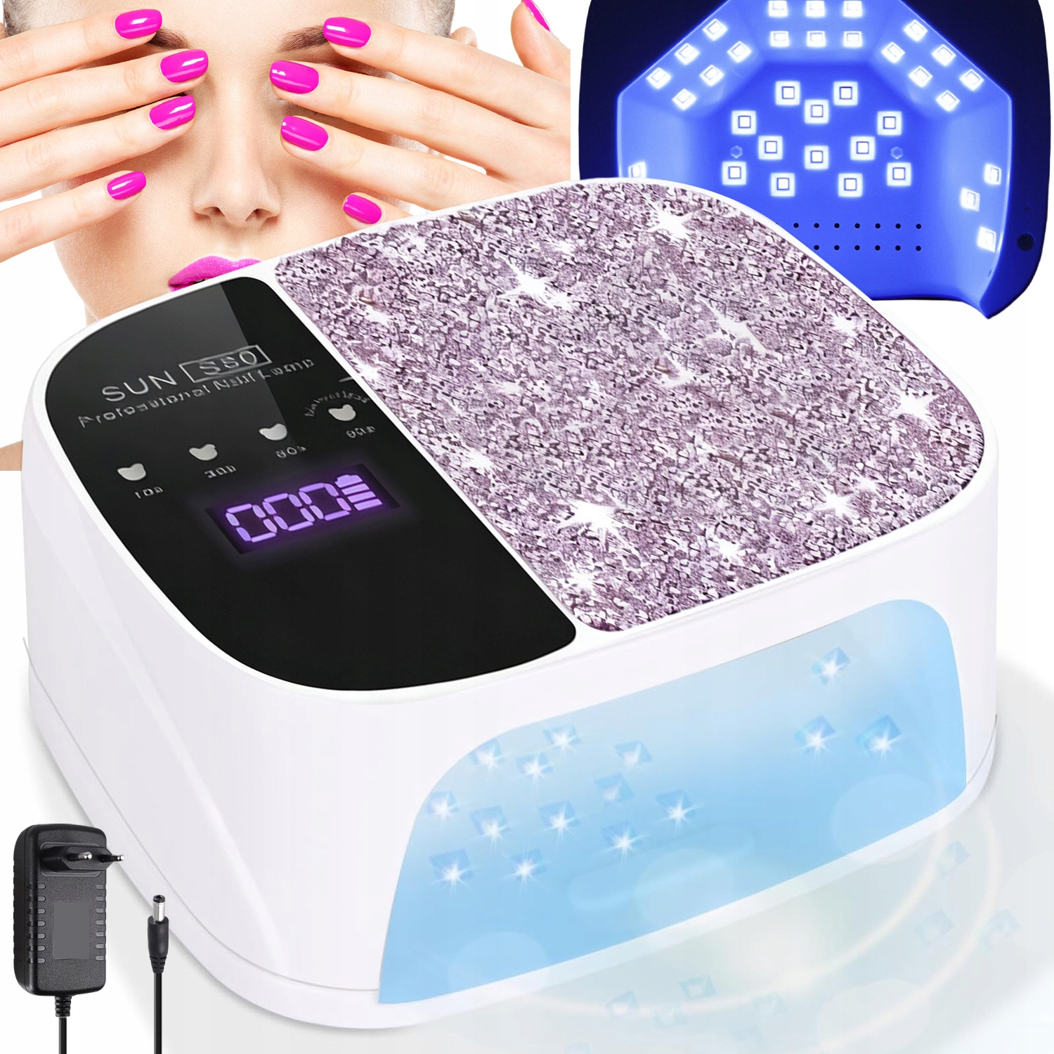 Léčba Mykózy Nehtů Doma Pomocí Laseru 905 Nm A Modrého Led 470 Nm
