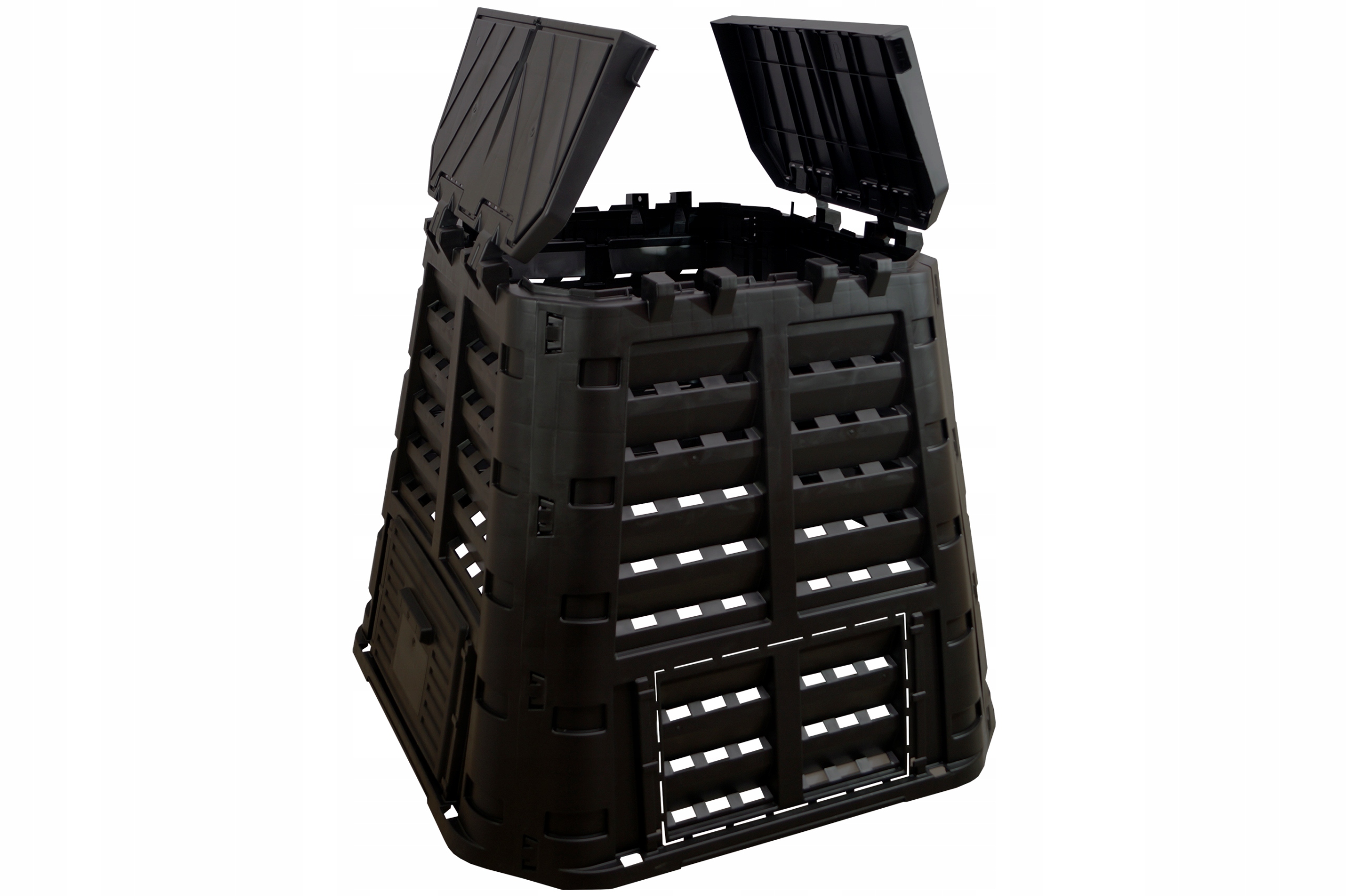 KOMPOSTOWNIK MODUŁOWY 480L CZARNY G-COMP POLSKI Materiał wykonania tworzywo sztuczne