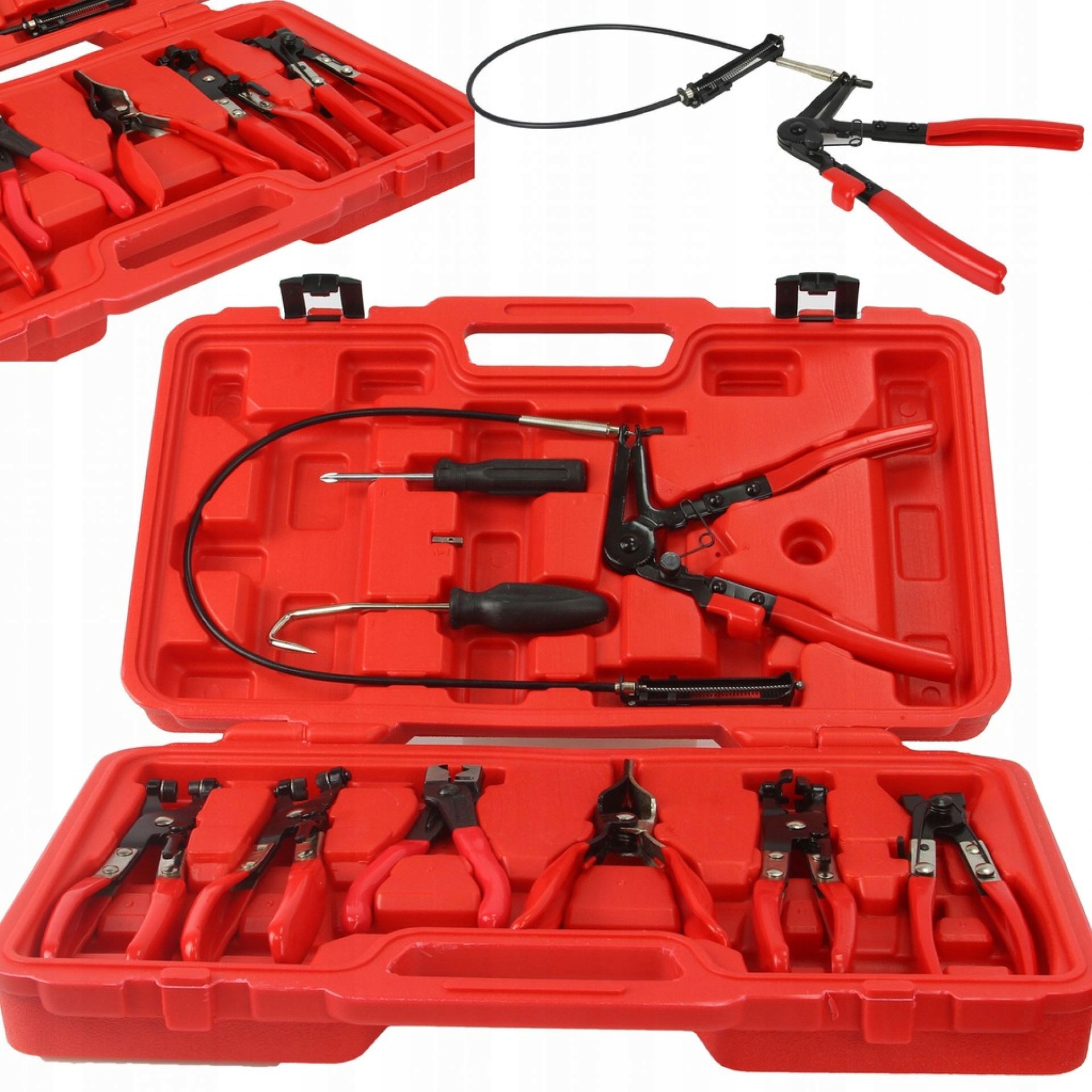 Szczypce do opasek przegubów Mar-Pol zestaw 9 el uniwersalne