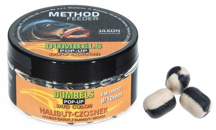 Halibut Czosnek Dumbels Duo Pop-up 8/10MM Jaxon