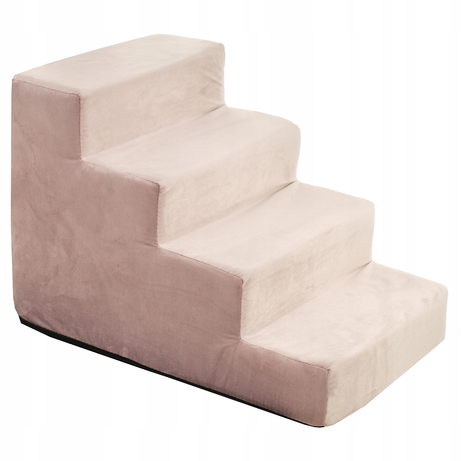 Levně Schody Schůdky Pro Psa Kočku 40 CM Plošina Růžová