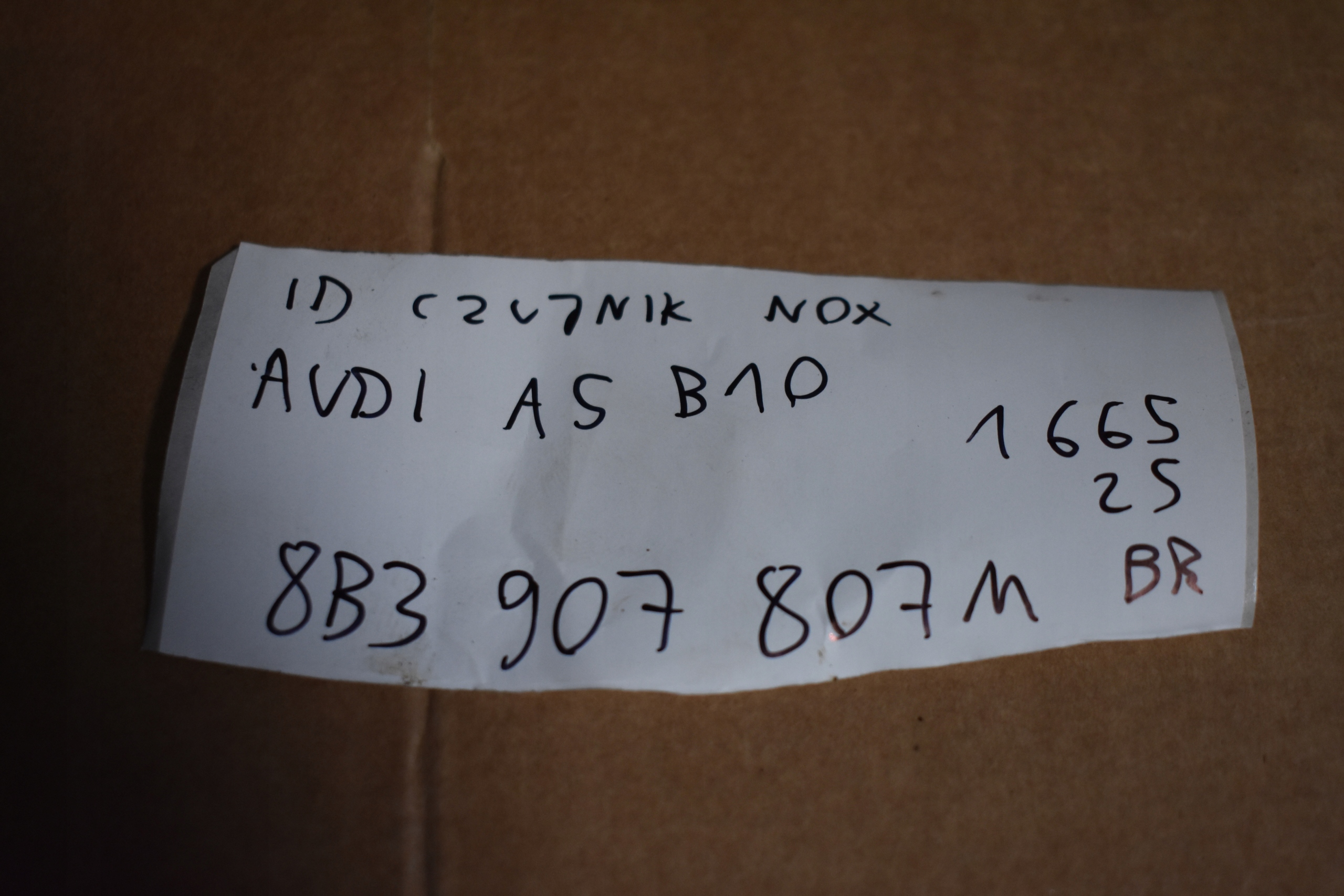 IDEALNY Sensor SONDA NOX AUDI A5 B10 1