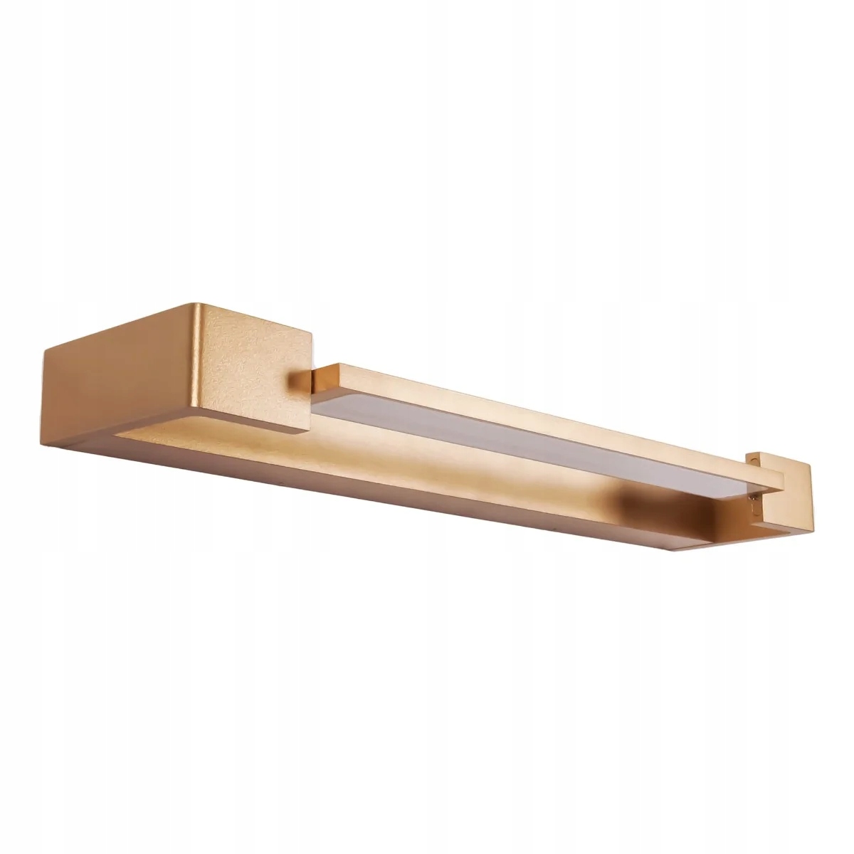 Led nástenná lampa zlatá nastaviteľná podlhovastá 45 cm 3000K IP44 Maxlight