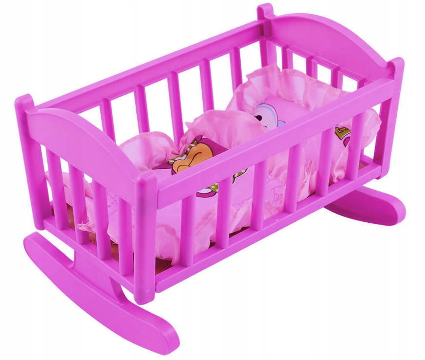 

Kołyska Dla Lalek Mała Z Pościelą Bolo 80073