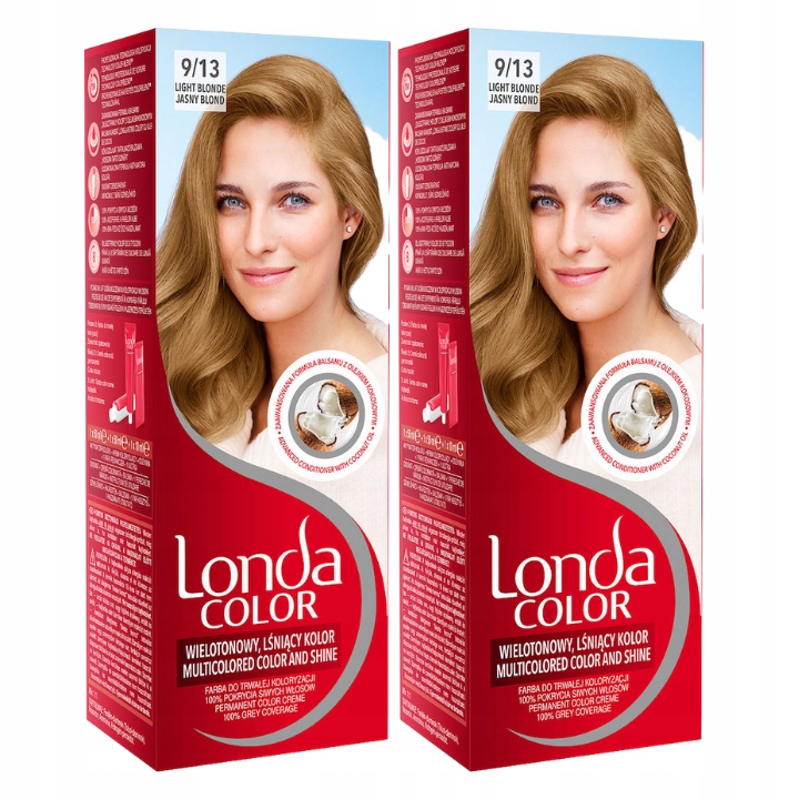 

Londa Color Farba do Włosów Jasny Blond 9/13 x2
