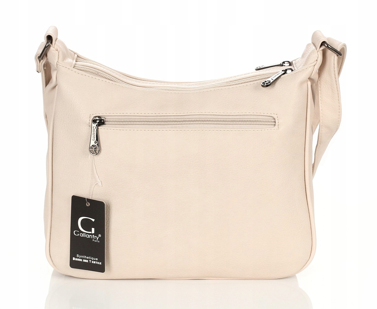 GALLANTRY torebka listonoszka skóra ekologiczna beżowy Kolekcja Wiosna Lato 2024