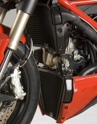 Kryt Chladiča Rg Racing Ducati 848 12-15 Streetfighter Red