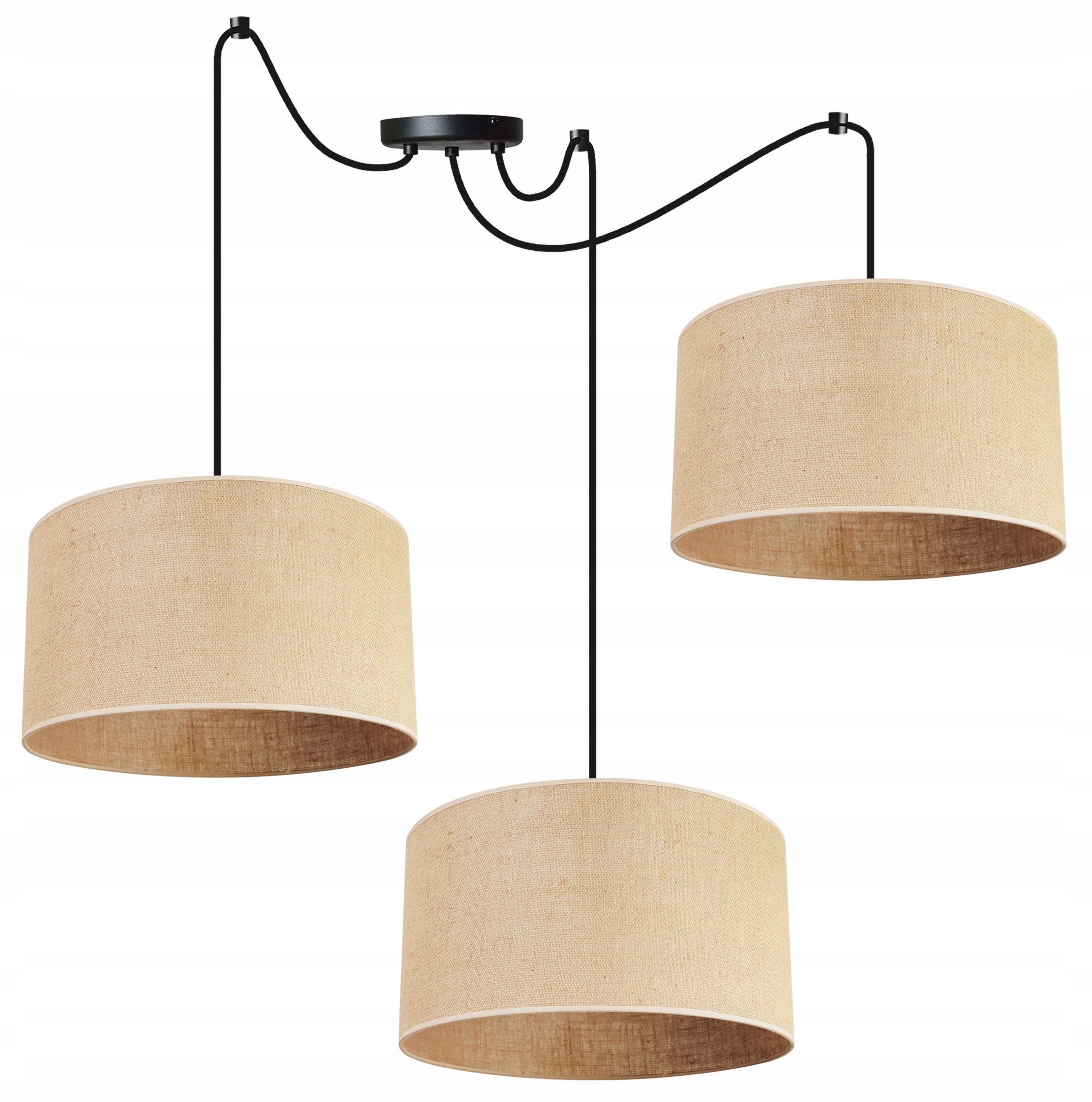 

Żyrandol Lampa Wisząca Sufitowa Abażur 35 CM Pająk