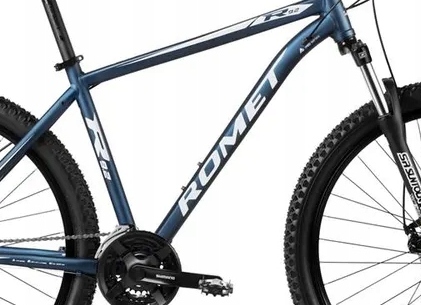 Rower górski MTB Romet RAMBLER R9.2 19L - niebiesko-biały Rozmiar koła (