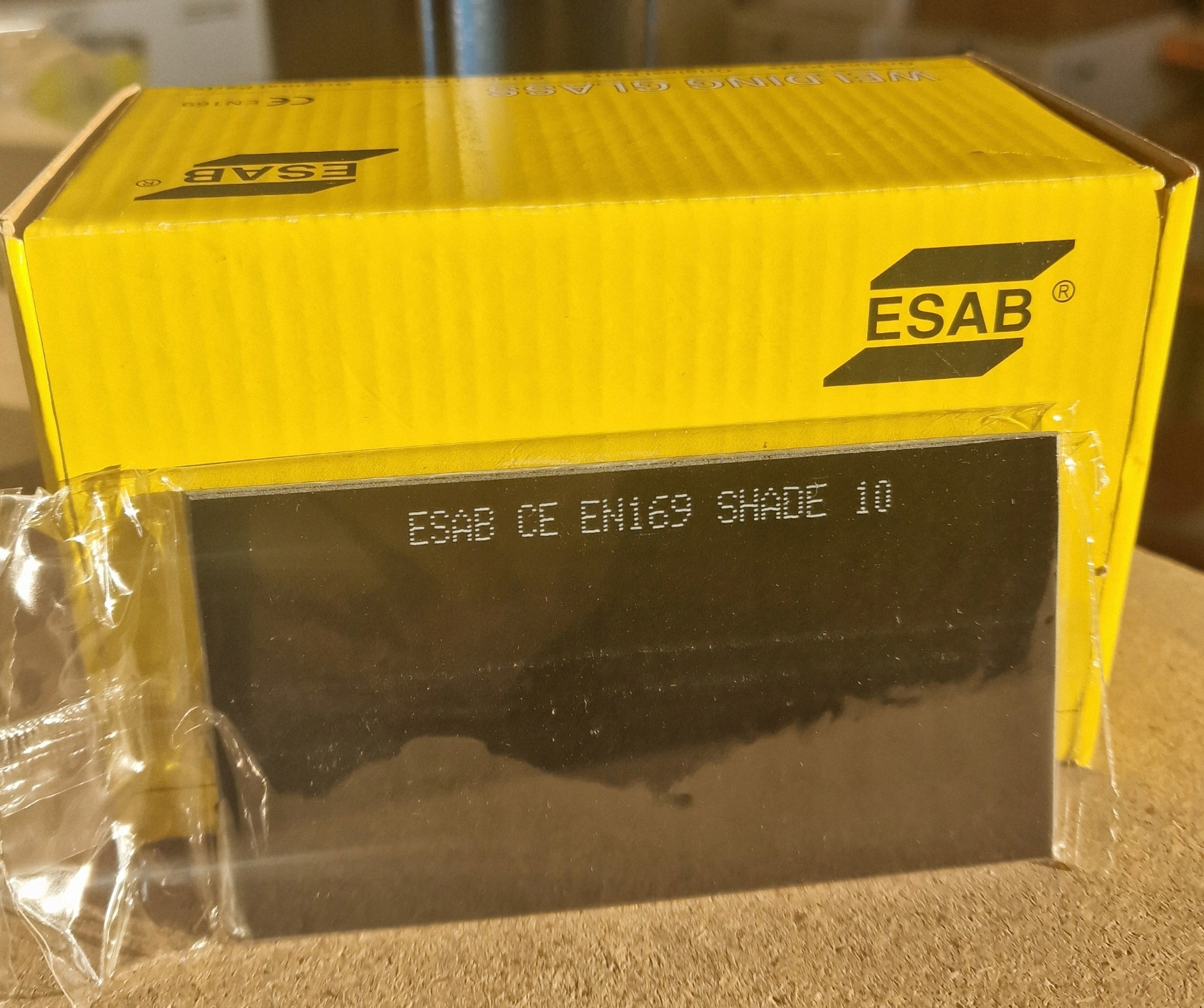 Szkło do maski spawalniczej 110x60 10 DIN ESAB