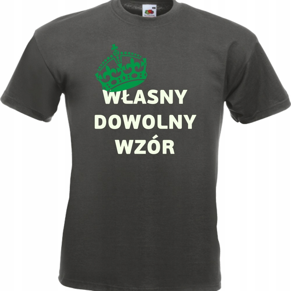 

Koszulka Z Własnym Nadrukiem Zdjęcie Napis XL
