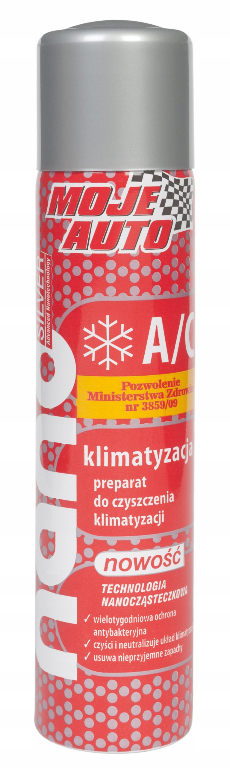 ŚRODEK DO ODGRZYBIANIA KLIMATYZACJI SPRAY 200ML