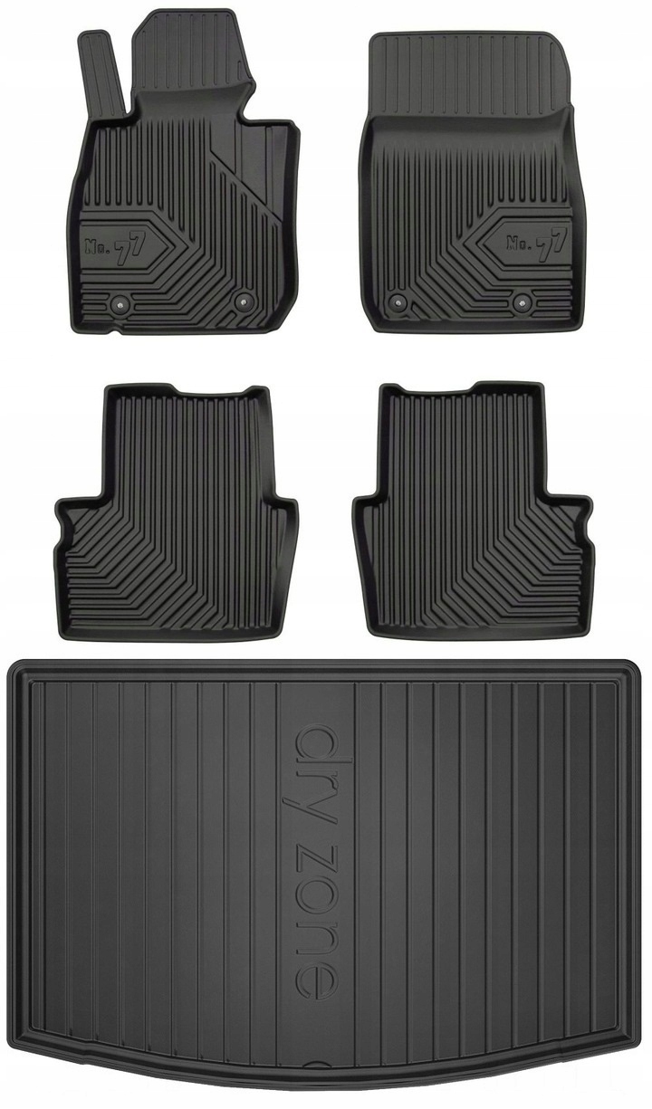 Set 77 Koberce a rohože Mazda CX-3 2014-2021 g