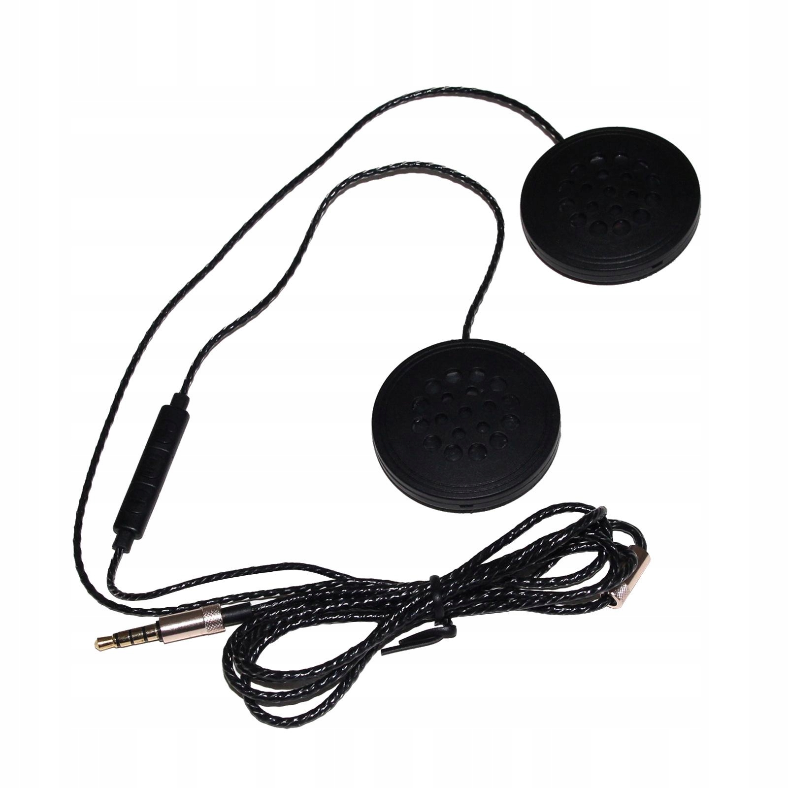 Przewodowe słuchawki 3,5 mm z mikrofonem stereo