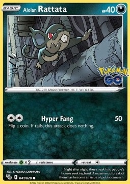 Pokemon Go 041/78 Alolan Rattata