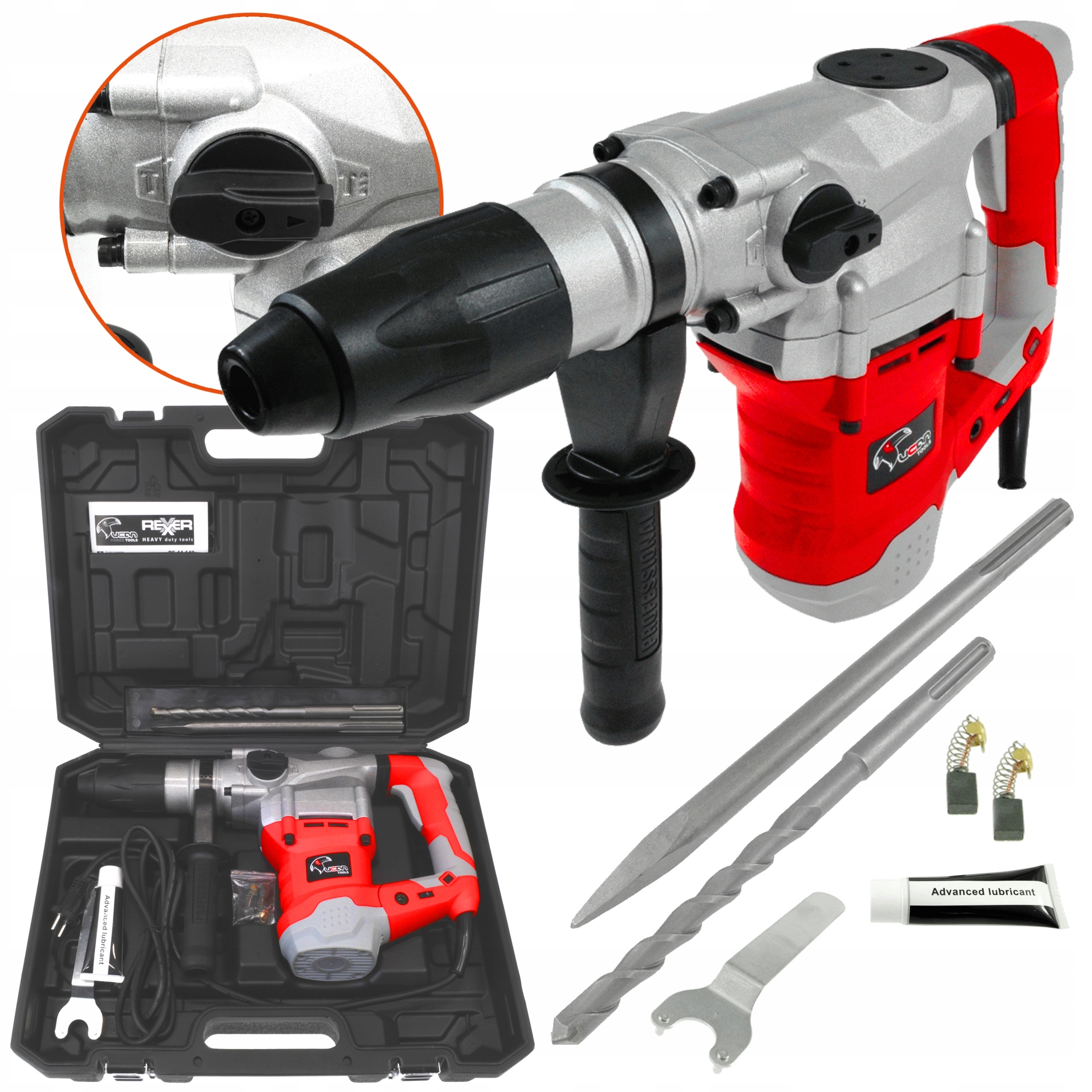 Bourací Kladivo Pro Kování Sds Max 1600W 10J