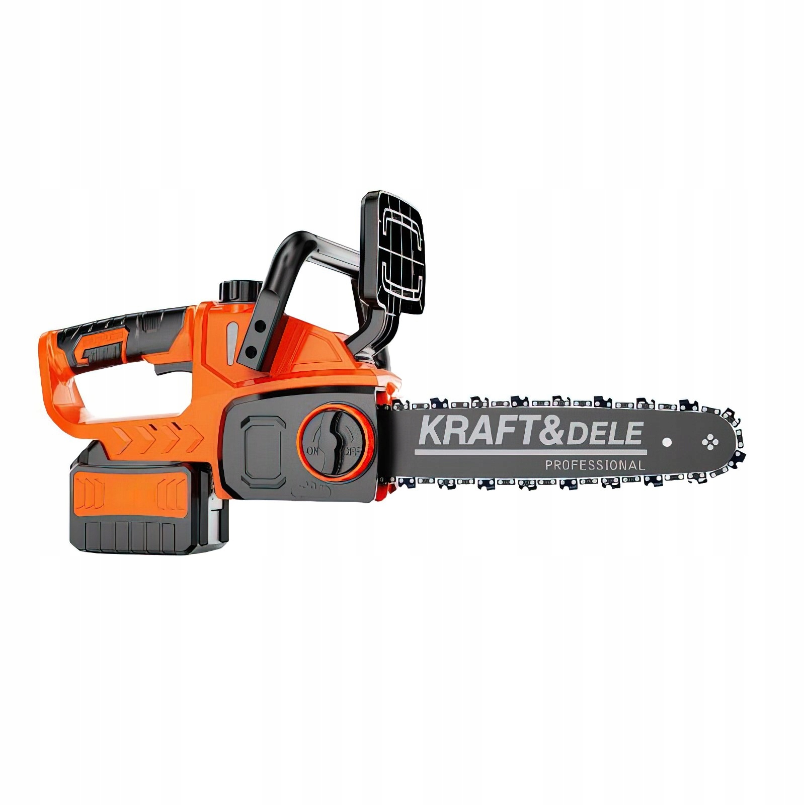 Řetězová pila 30,5 cm Akumulátorová pila 4,0 Ah 1300 W 4900 ot. Kraft&Dele