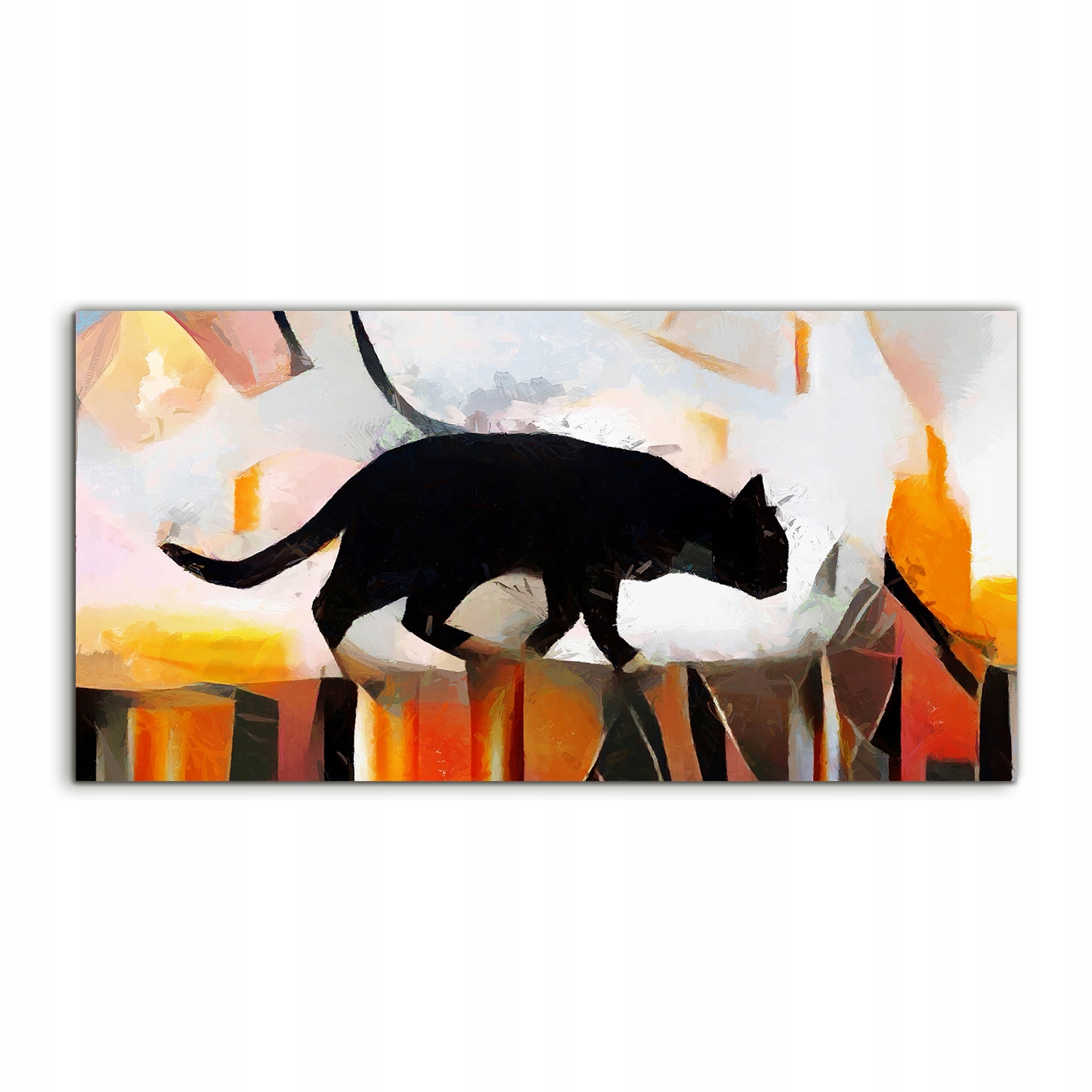 Akrylový obraz 120x60 závesný Abstrakcia Umenie