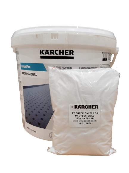 

Karcher Rm 760 Carpet Pro Proszek do Dywanów 0,4KG